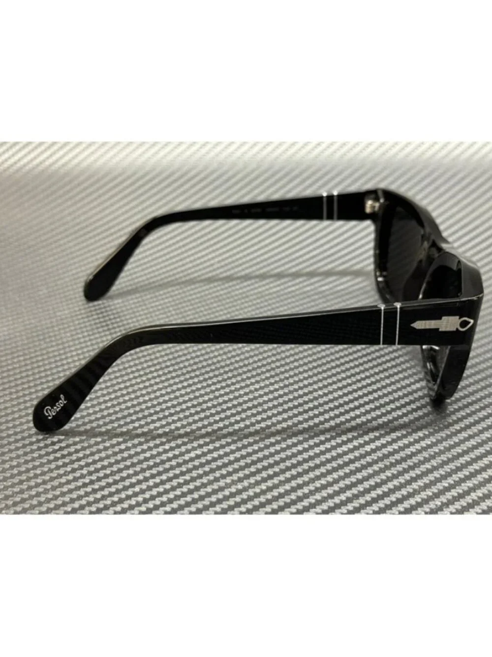New Persol Men Black Sunglasses 53-20-140